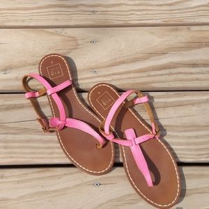 Not for sale - Pink Sandals, Size 8, Holiday Beach Vacation⛱